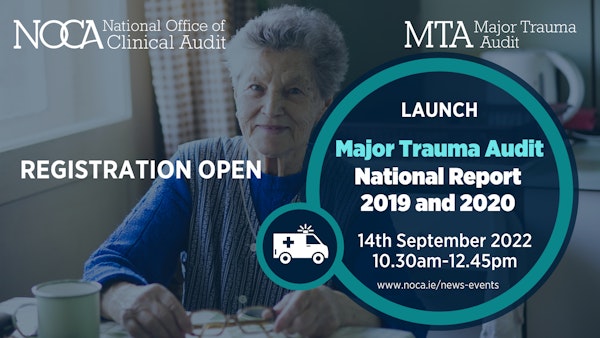 Launch of the Major Trauma Audit National Report 2019-2020