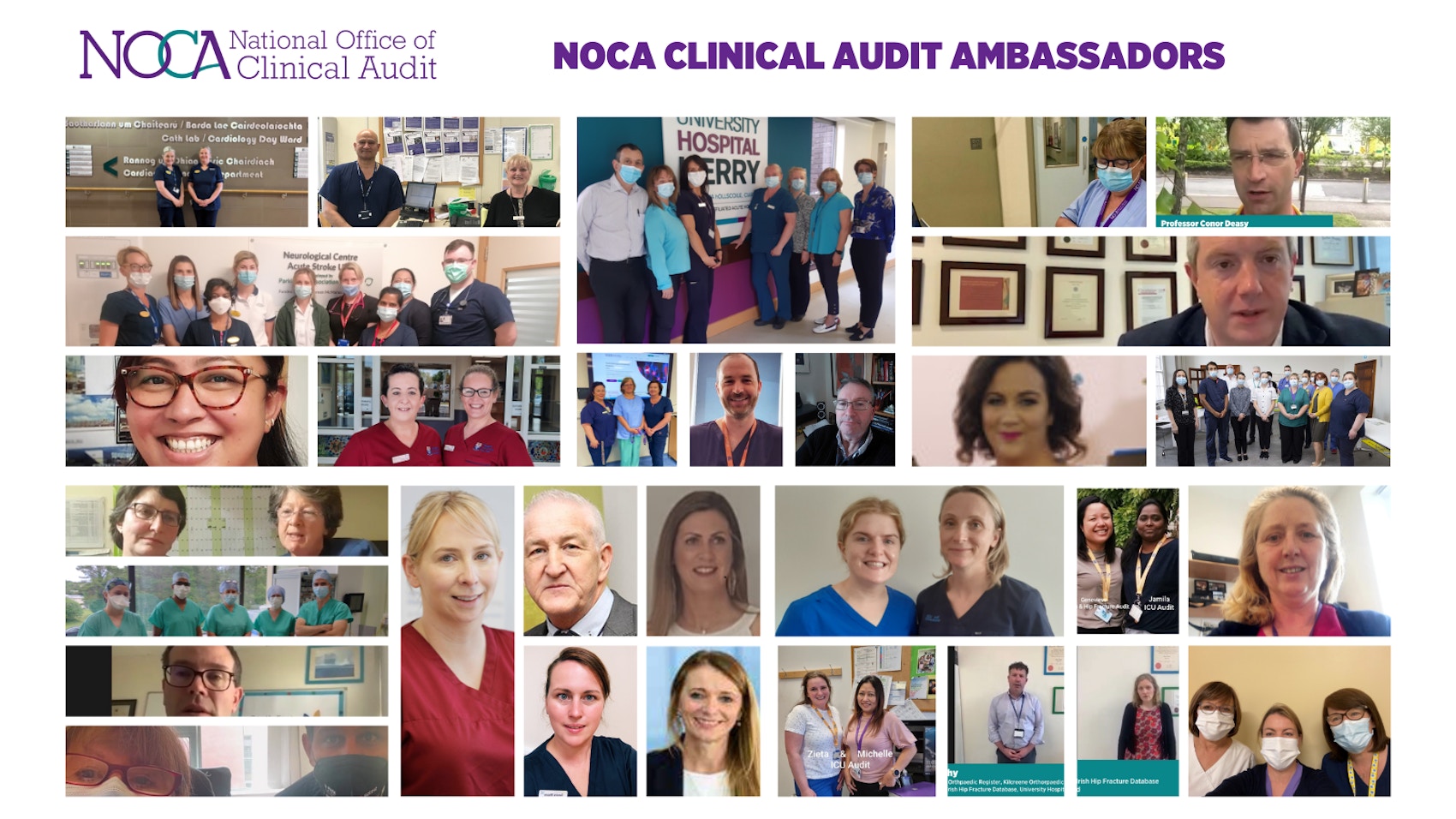 Great engagement with NOCA Clinical Audit Ambassadors campaign